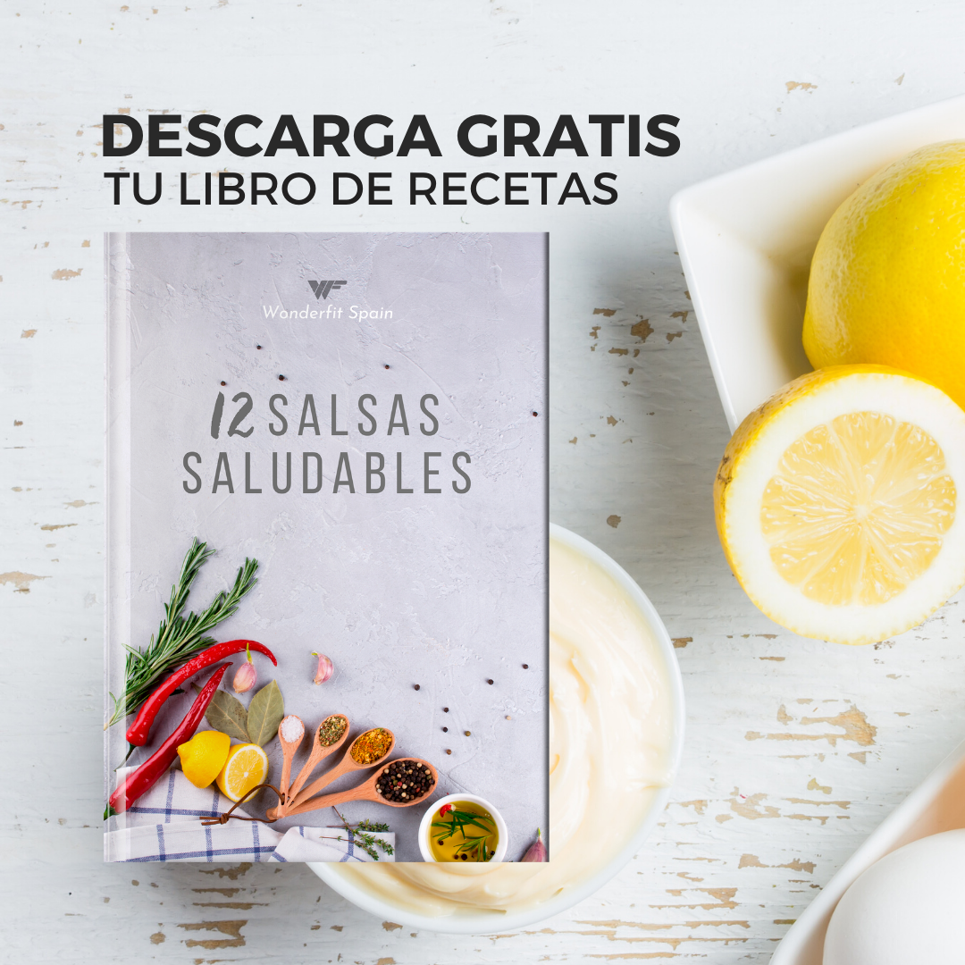 Descarga tu libro de recetas 12 Salsas Saludables Gratis