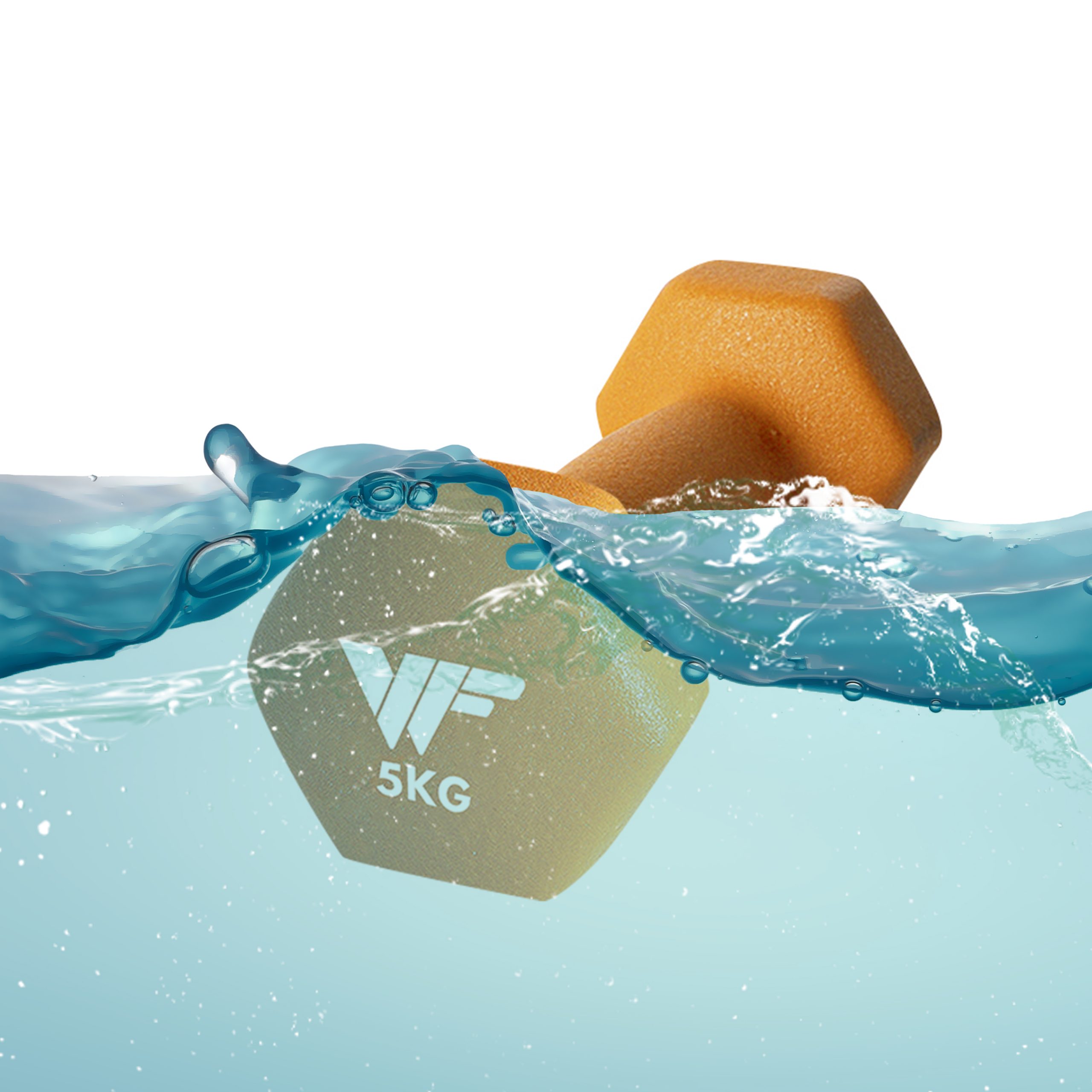 mancuerna 5kg resistente agua