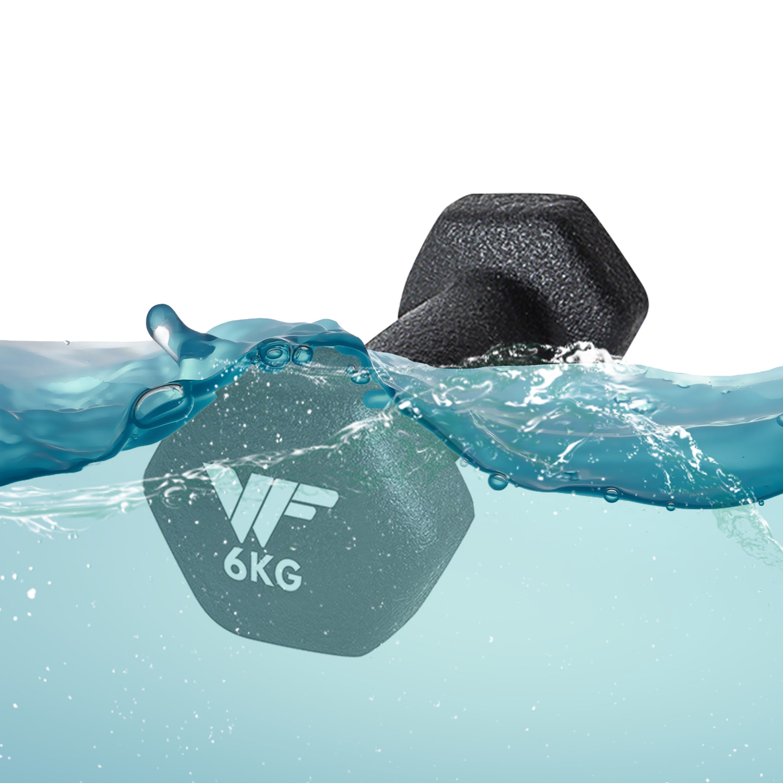 mancuerna 6kg resistente agua